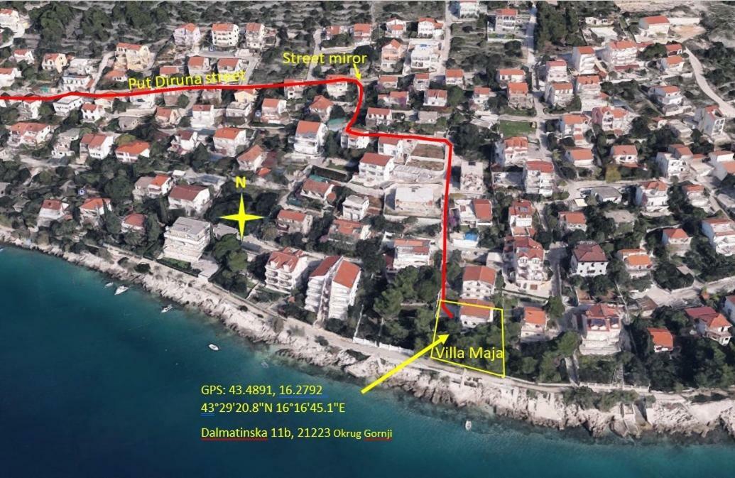 Villa Maja Trogir Exteriér fotografie
